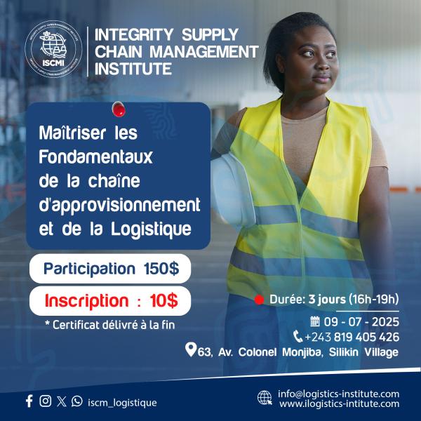 FONDAMENTAUX DE LA CHAINE DAPPROVISIONNEMENT ET LOGISTIQUE